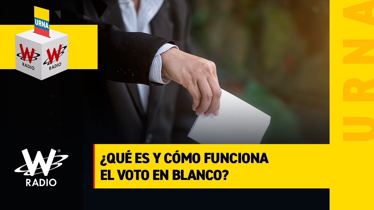 ¿Cómo se realiza el voto en blanco en las elecciones municipales ...