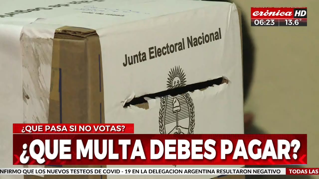 ¿Cuáles son las consecuencias si no acudo a votar en las elecciones ...